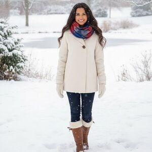 Roots Multicolor Geometric Scarf